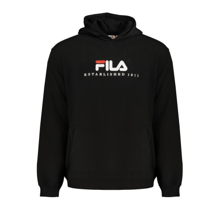 FILA FELPA SENZA ZIP UOMO NERO