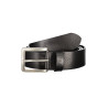 GUESS JEANS LEATHER BELT MEN BLACK