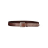 GUESS JEANS LEATHER BELT MEN BROWN