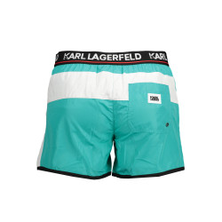 KARL LAGERFELD BEACHWEAR SWIMSUIT PARTS UNDER MAN GREEN