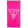 GUESS JEANS BEACH TOWEL GIRL PINK