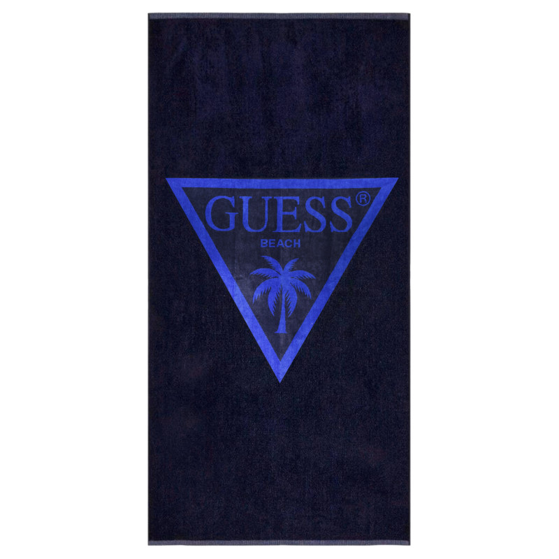 GUESS JEANS MEN&39S BEACH TOWEL BLUE