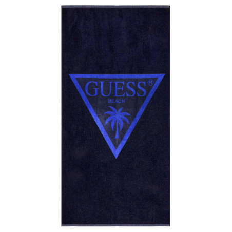 GUESS JEANS MEN&39S BEACH TOWEL BLUE