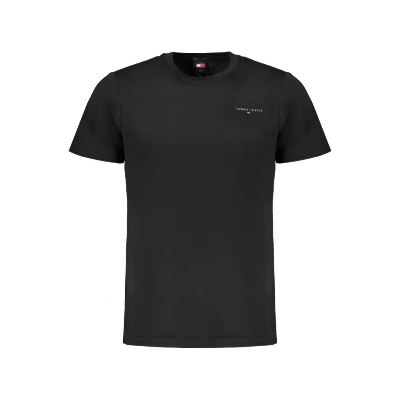 TOMMY HILFIGER T-SHIRT MANICHE CORTE UOMO NERO