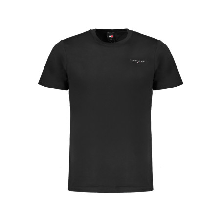 TOMMY HILFIGER T-SHIRT MANICHE CORTE UOMO NERO