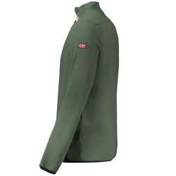 NORWAY 1963 FELPA CON ZIP UOMO VERDE