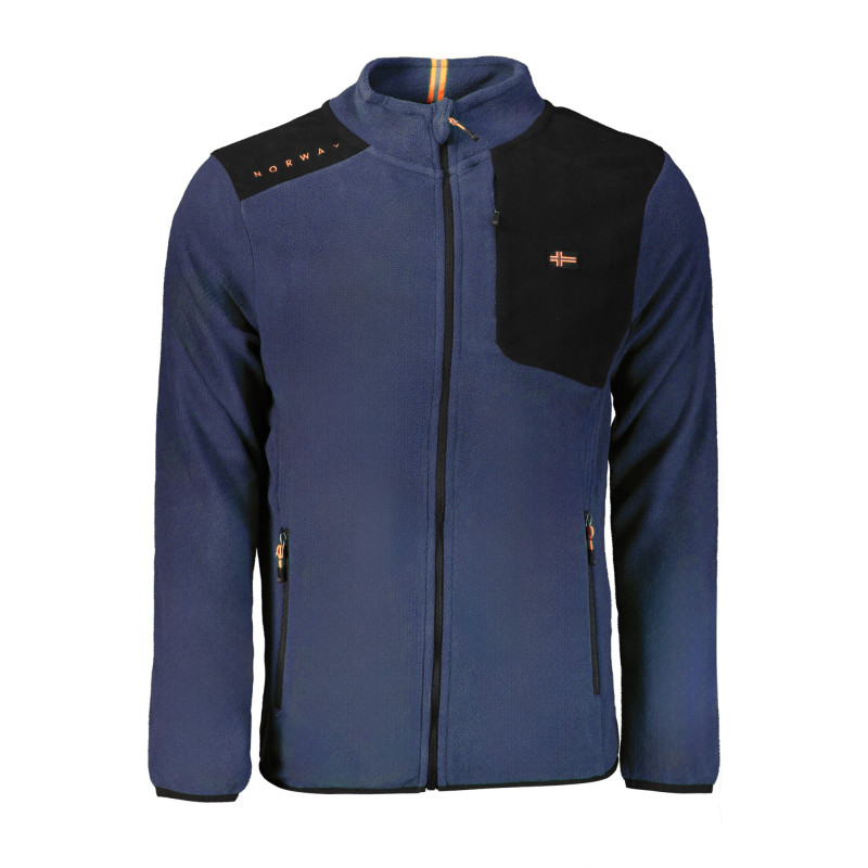 NORWAY 1963 MEN&39S BLUE ZIP-UP SWEATSHIRT