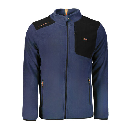 NORWAY 1963 MEN&39S BLUE ZIP-UP SWEATSHIRT