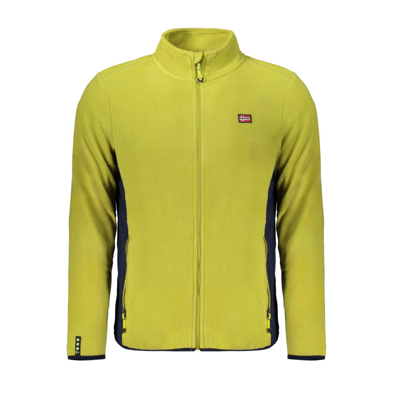 NORWAY 1963 MEN&39S YELLOW ZIP-UP SWEATSHIRT