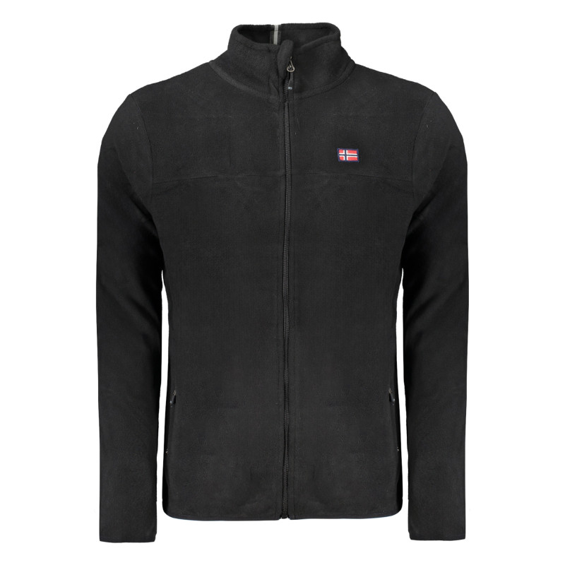 NORWAY 1963 MEN&39S BLACK ZIP-UP SWEATSHIRT