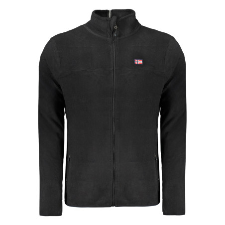 NORWAY 1963 MEN&39S BLACK ZIP-UP SWEATSHIRT