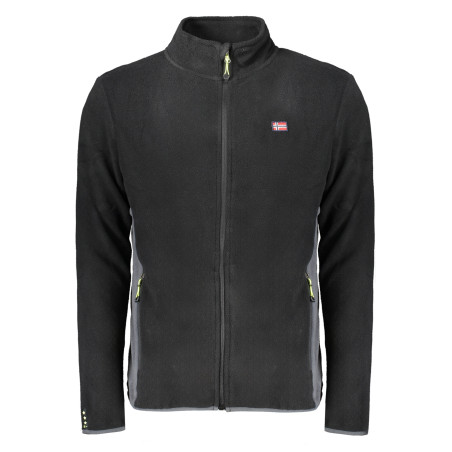 NORWAY 1963 MEN&39S BLACK ZIP-UP SWEATSHIRT