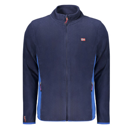 NORWAY 1963 MEN&39S BLUE ZIP-UP SWEATSHIRT