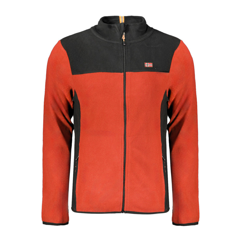 NORWAY 1963 RED MEN&39S ZIP-UP SWEATSHIRT