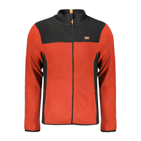 NORWAY 1963 RED MEN&39S ZIP-UP SWEATSHIRT