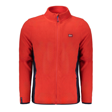 NORWAY 1963 RED MEN&39S ZIP-UP SWEATSHIRT