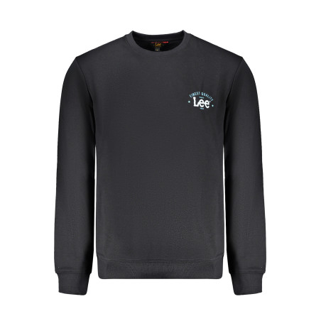 LEE MEN&39S BLACK ZIP-UP SWEATSHIRT