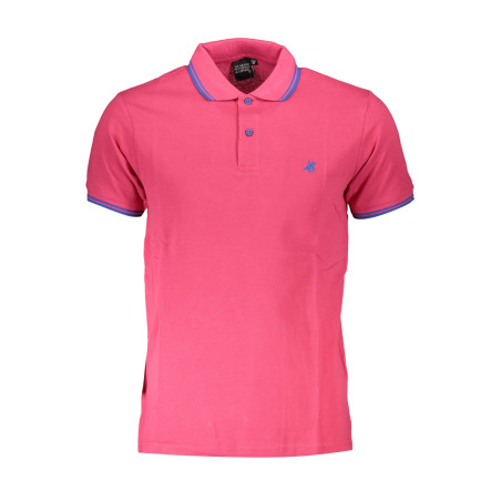 US GRAND POLO PINK MEN&39S SHORT SLEEVED POLO SHIRT