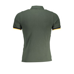 K-WAY GREEN MEN&39S SHORT-SLEEVED POLO SHIRT