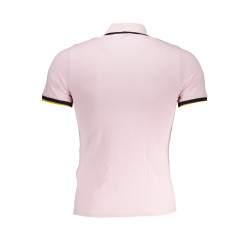 K-WAY PINK MEN&39S SHORT SLEEVED POLO SHIRT