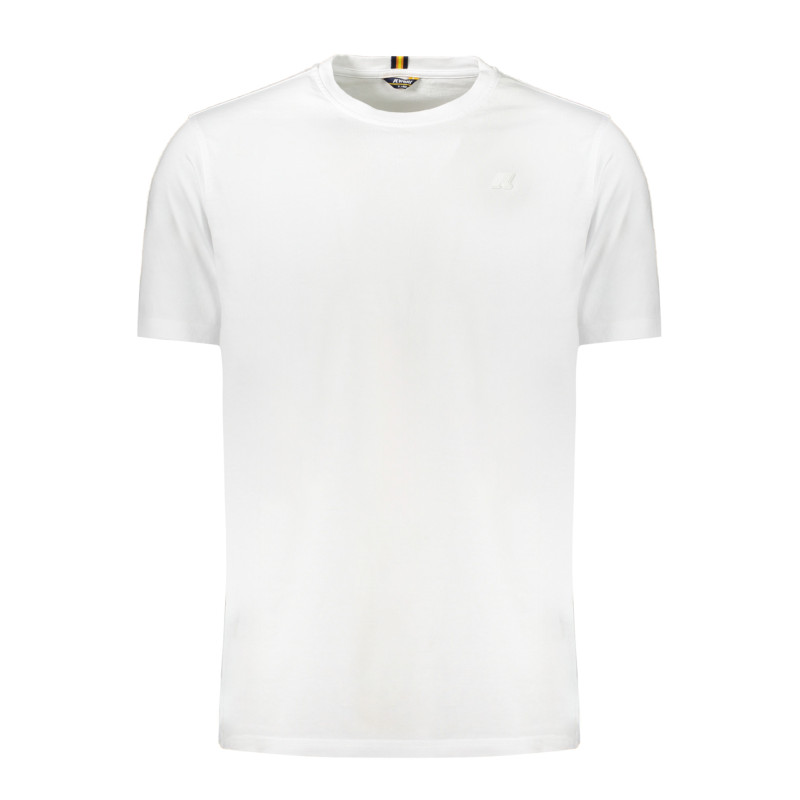 K-WAY T-SHIRT MANICHE CORTE UOMO BIANCO