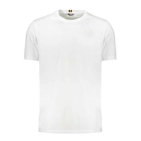 K-WAY T-SHIRT MANICHE CORTE UOMO BIANCO