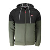 NORWAY 1963 FELPA CON ZIP UOMO VERDE