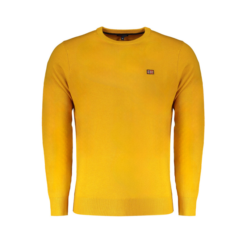 NORWAY 1963 MAGLIA UOMO GIALLO