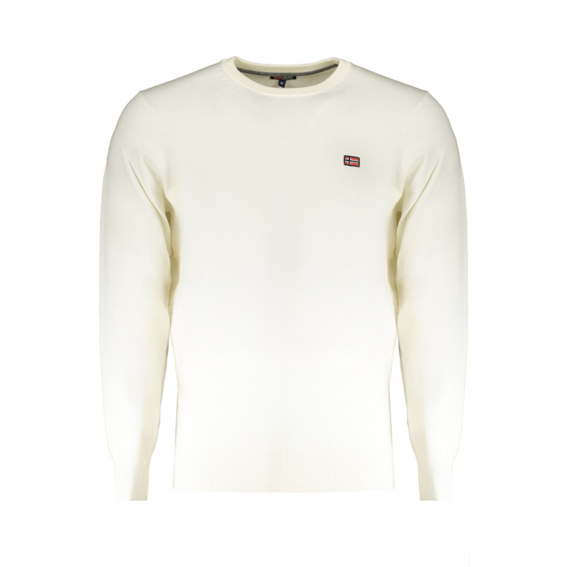 NORWAY 1963 MAGLIA UOMO BIANCO