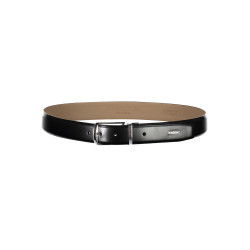 CALVIN KLEIN BLACK MAN LEATHER BELT