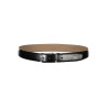 CALVIN KLEIN BLACK MAN LEATHER BELT