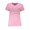 CAVALLI CLASS WOMEN&39S SHORT SLEEVE T-SHIRT PINK