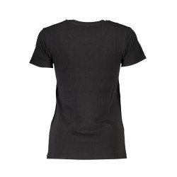 CAVALLI CLASS T-SHIRT MANICHE CORTE DONNA NERO