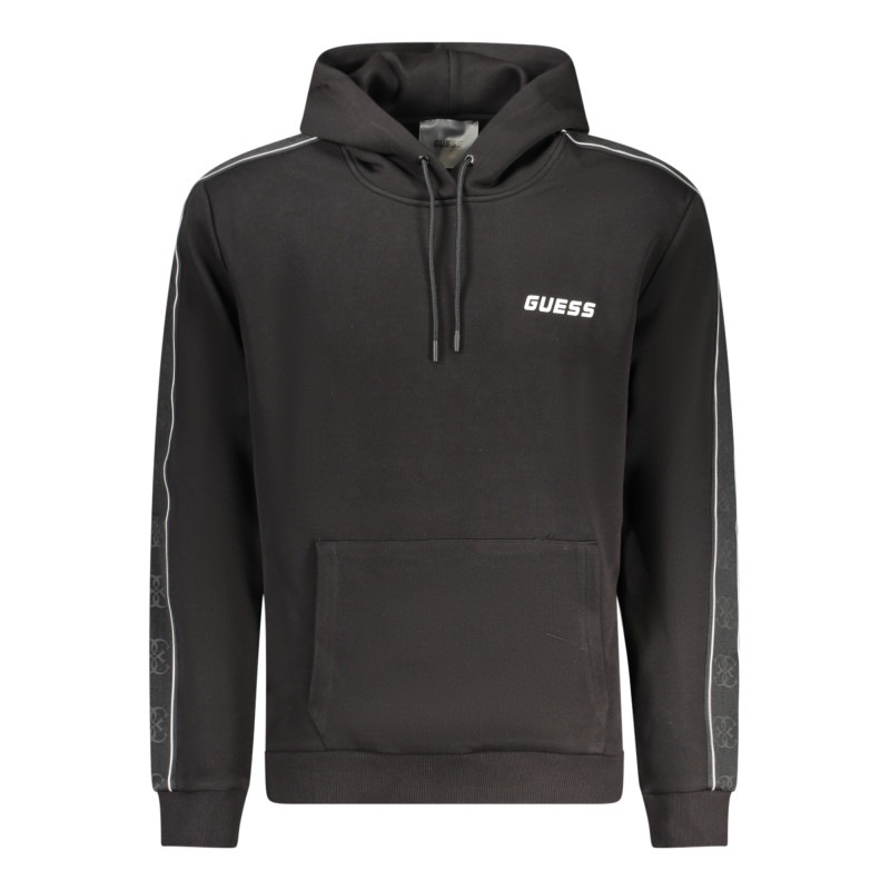 GUESS JEANS SWEATSHIRT WITHOUT ZIP MEN BLACK