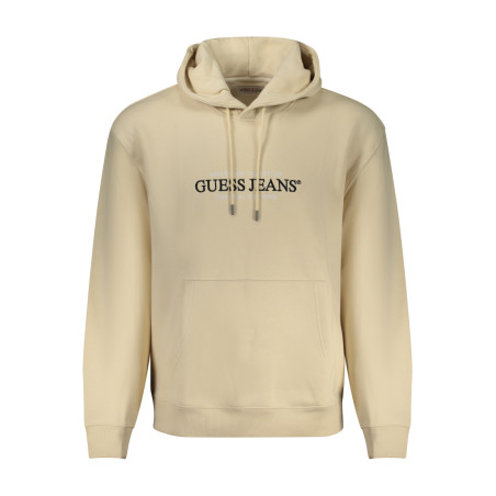 GUESS JEANS FELPA SENZA ZIP UOMO BEIGE