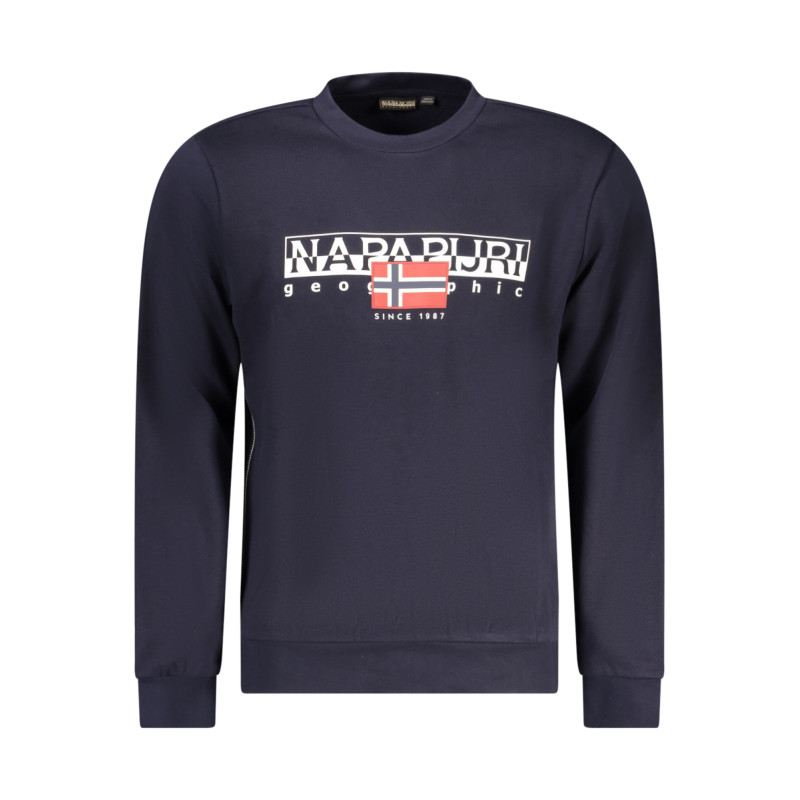 NAPAPIJRI SWEATSHIRT WITHOUT ZIP MEN BLUE