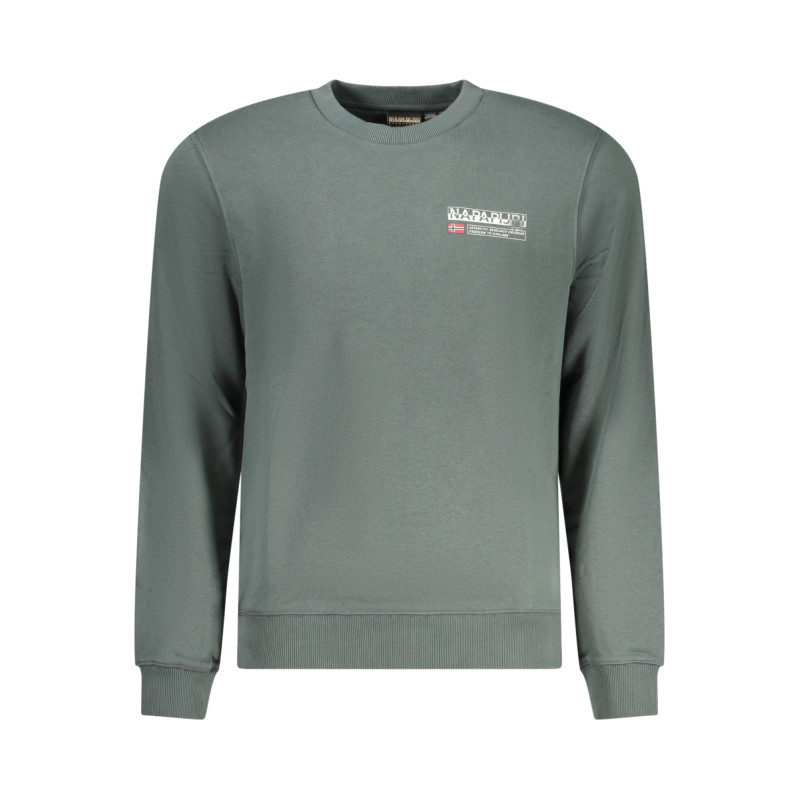 NAPAPIJRI SWEATSHIRT WITHOUT ZIP MEN GREEN