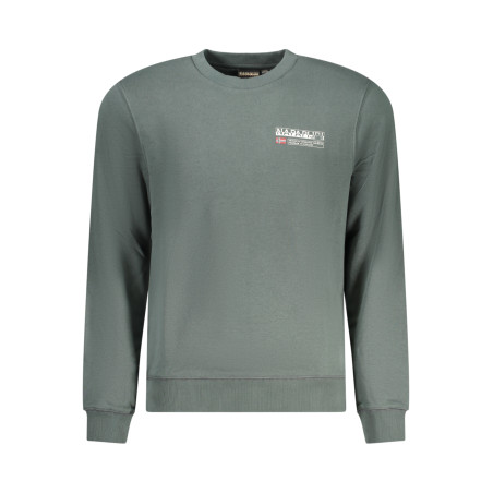 NAPAPIJRI SWEATSHIRT WITHOUT ZIP MEN GREEN