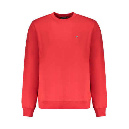 NAPAPIJRI RED MEN&39S ZIP-LESS SWEATSHIRT