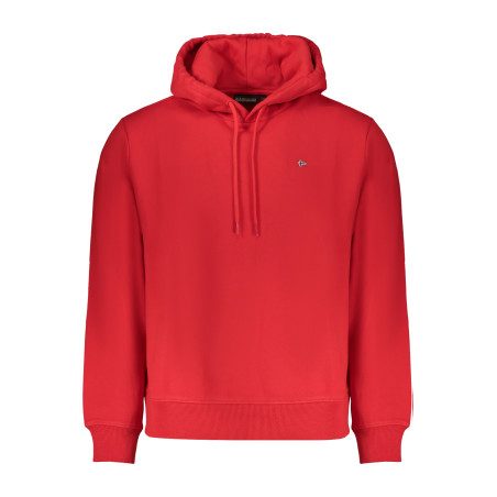 NAPAPIJRI RED MEN&39S ZIP-LESS SWEATSHIRT