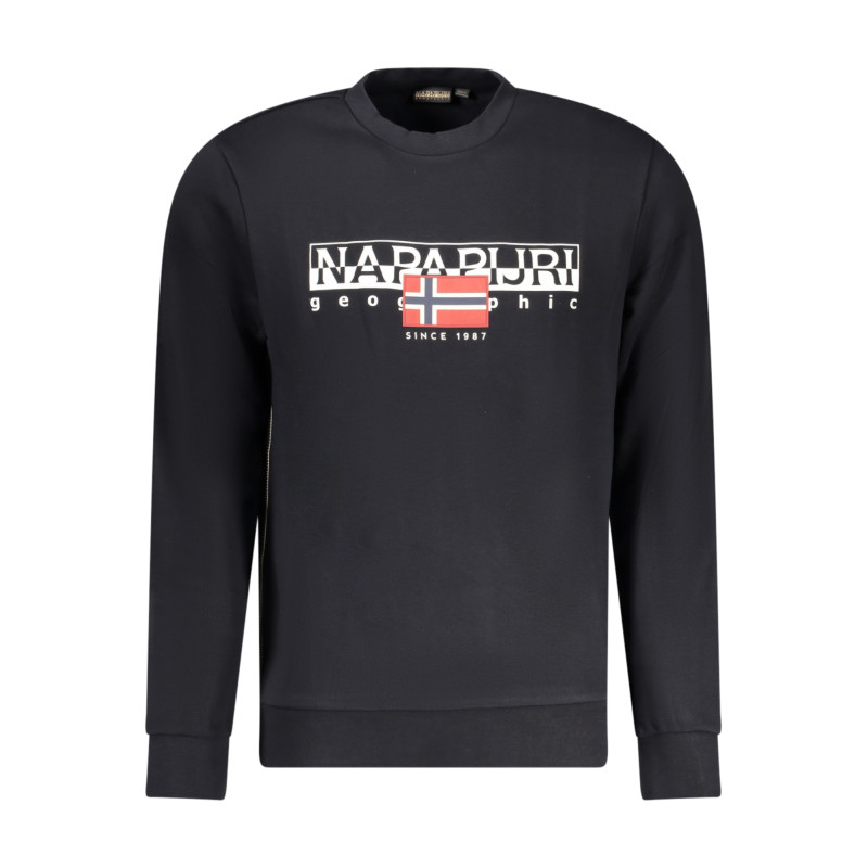 NAPAPIJRI SWEATSHIRT WITHOUT ZIP MEN BLACK