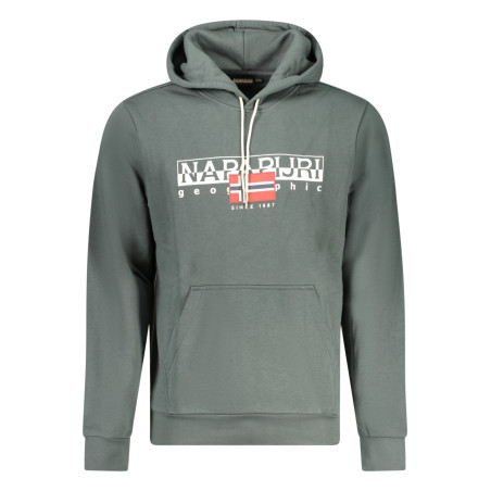 NAPAPIJRI SWEATSHIRT WITHOUT ZIP MEN GREEN