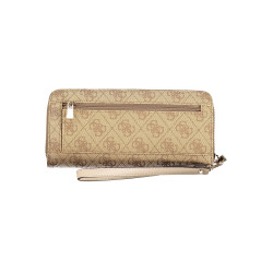 GUESS JEANS WOMEN&39S WALLET BEIGE