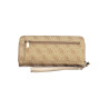 GUESS JEANS WOMEN&39S WALLET BEIGE