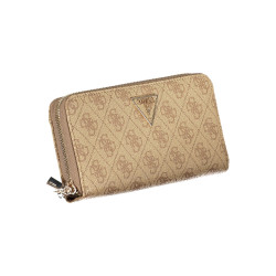 GUESS JEANS WOMEN&39S WALLET BEIGE