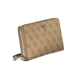 GUESS JEANS WOMEN&39S WALLET BEIGE