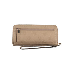 GUESS JEANS WOMEN&39S WALLET BEIGE