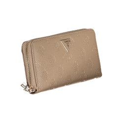 GUESS JEANS WOMEN&39S WALLET BEIGE