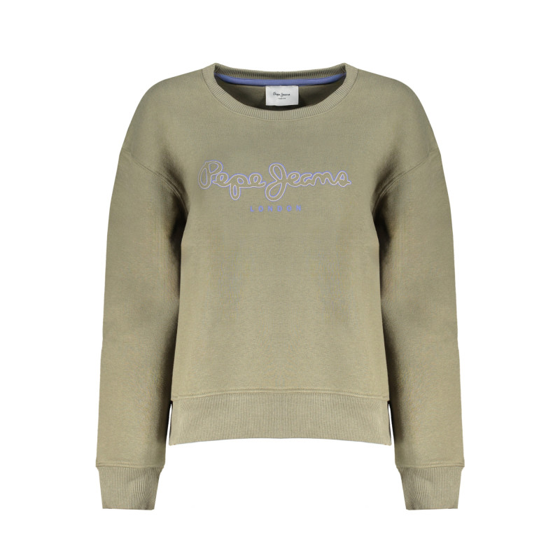 PEPE JEANS SWEATSHIRT WITHOUT ZIP WOMEN GREEN