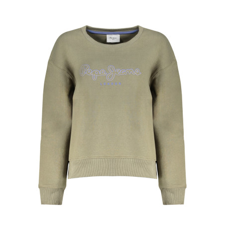 PEPE JEANS SWEATSHIRT WITHOUT ZIP WOMEN GREEN